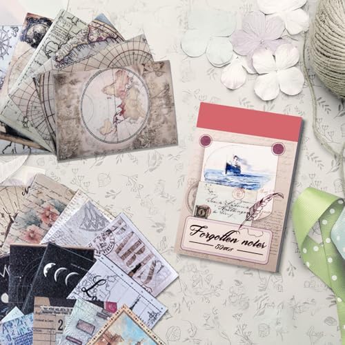 EggSun 300Pcs Washi Sticker Book Set Aesthetic Scrapbook Paper for Story Journaling, 6 Theme DIY Decorative Paper Sticker Kit for Junk Journal Art Scrapbooking Diary Card Craft Gift Notebook Making - Image 6