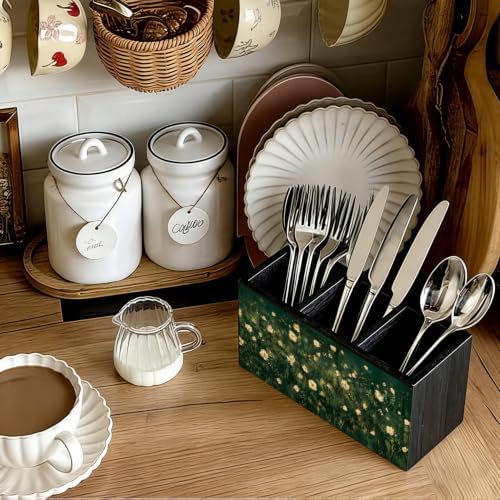 Moody Floral Pen Pencil Holder for Office Desk Accessories Decor - Image 7