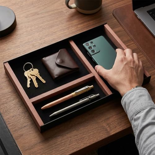Takywep Minimalist 3-Compartment Desk Drawer Organizer - Image 3
