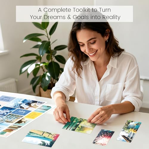 Sawnfay Vision Board Book - 2027 Vision Board Sticker Book - Image 2