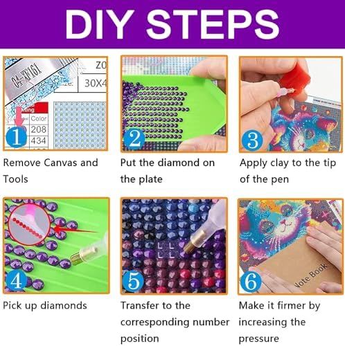 Large Diamond Art Kits for Adults, Diamond Art Painting Kits for Adults - Image 6