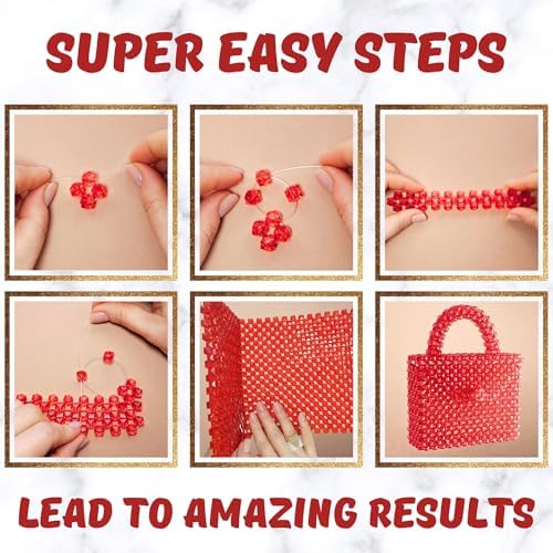 DIY Bead Kit for Adults: Craft Supplies for Weaving Beaded Cute Things - Image 2