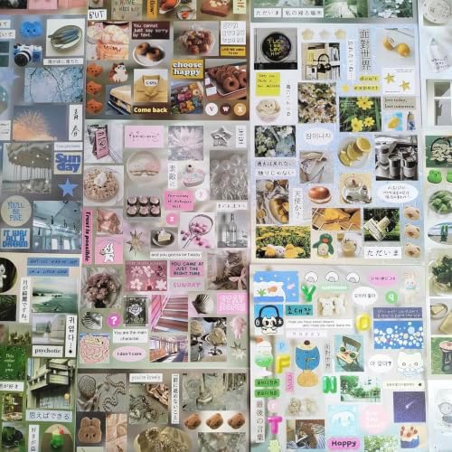 Japanese Sticker Book for Journal Supplies, Korean Stickers for Journaling - Image 4