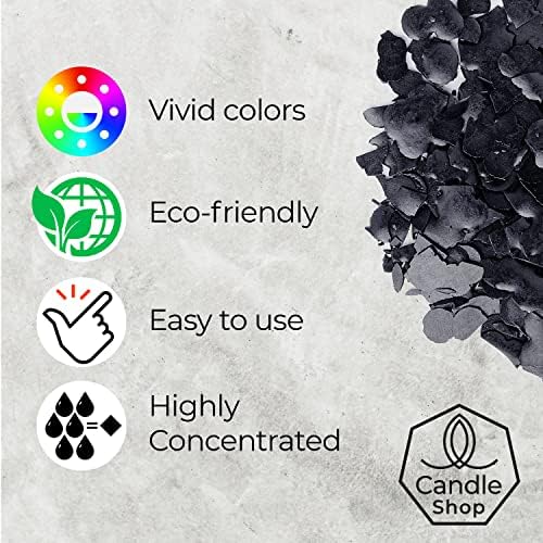 Black Candle Dye 2 oz for Soy Candle Making – Wax Color Chips - Image 2