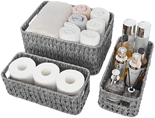GRANNY SAYS Wicker Baskets for Organizing, Storage Baskets for Shelves by GRANNYSAYS
