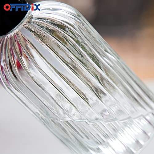 OFFIDIX Spray Bottle Glass Plant Mist Clear Watering Can for Inside 13.5oz - Image 5