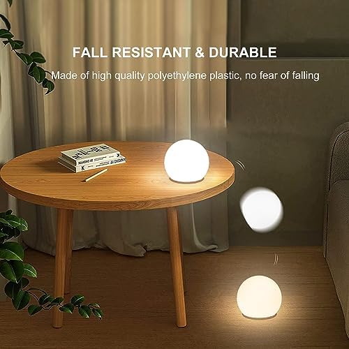 LED Globe Orb Light, 6-in LED Light Up Ball, Cordless Glowing Orb for Kids - Image 6