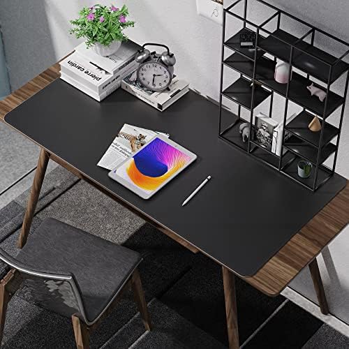 AFIING Large Desk Mat, 47" x 23.6", Black - Image 6