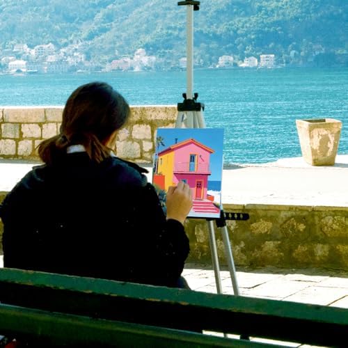 Dinifee 6 Pack Pre Drawn Canvas 8x10 Paint Kit for Adults, Colorful Hawaii - Image 6