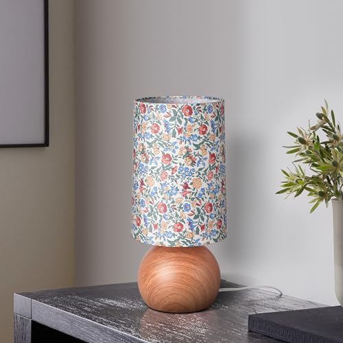 Ziqqeelam Flowers Cute Small Table Lamp, Boho Floral Table Lamps for Bedroom, Bedside Small Table Lamp for Small Space, Farmhouse Mini Table Lamp with Flowers Shape for Bedroom, Living Room, Nursery - Image 4