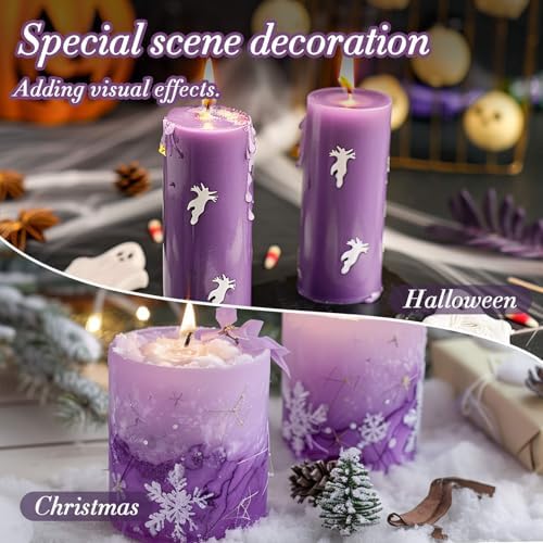 Sukh 15oz Sand Candles with Wicks - Colored Candle Sand Refillable Wax - Image 6
