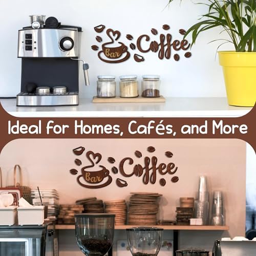 Coffee Bar Signs for Wall Decor, Vintage Coffee Signs Decor for Kitchen - Image 5