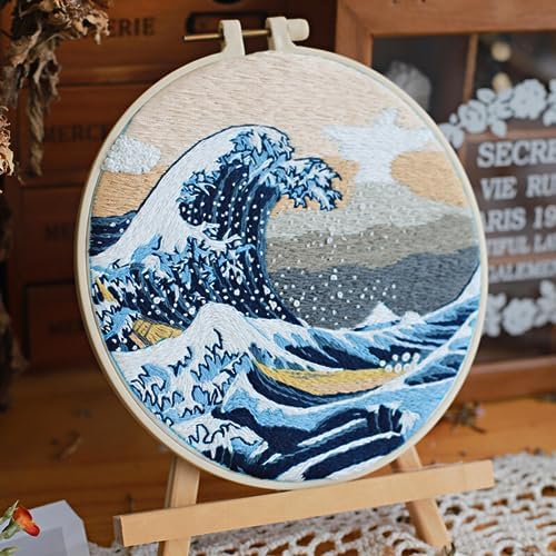 Craft Set for DIY Art Relaxation(Wave Pattern) - Image 2