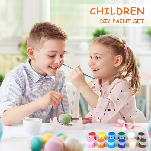 5 Pack Mini Acrylic Paint Set,12 Colors Acrylic Paints Strips for Adults Craft Paint,70 PCS Painting Kit Container Strips Storage, Perfect for Home Birthday Party Favors…… - Image 2