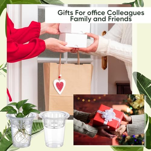 Baderke 70 Pcs Plastic Plant Propagation Vase for Indoor Decor, 4.25'' - Image 6