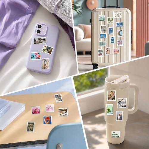 Affirmation Vision Board Supplies - 50 Pcs Mental Health Stickers - Image 6