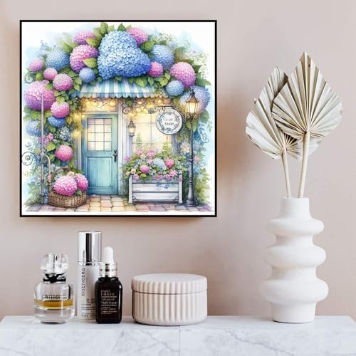 Diamond Art Kits for Adults, Hydrangea Diamond Art Painting Kits for Adults - Image 2