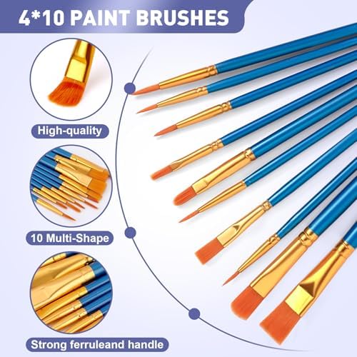 ESRICH 4 Set Acrylic Painting Kits for Adults and Couples - Image 3