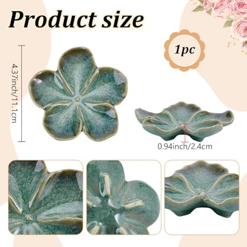 Ceramic Jewelry Dish Tray Small Trinket Tray Ring Holder - Image 2