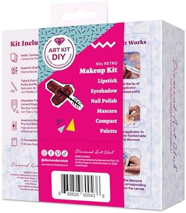 DIAMOND ART CLUB Mini Dazzles - Makeup Diamond Art Kits for Adults - Image 5