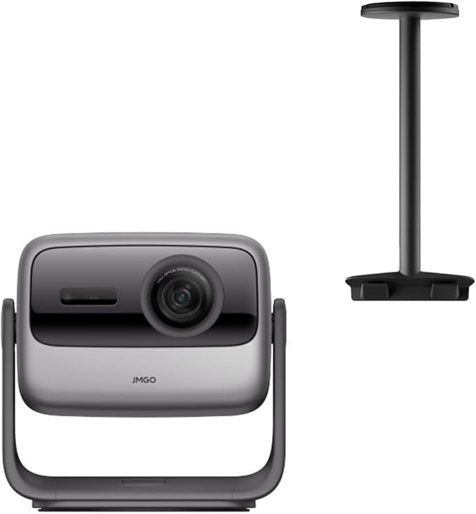 JMGO N1S Ultimate Triple Laser 4K Projector with Ceiling Mount