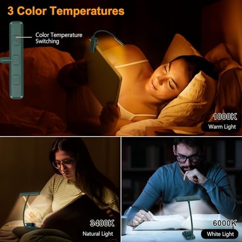 Gritin 19 LED Rechargeable Book Light for Reading in Bed - Image 3