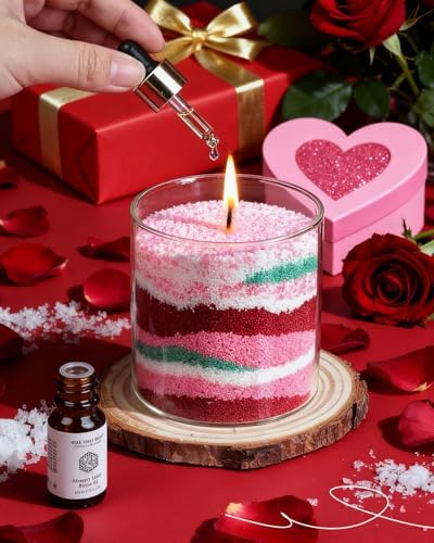 Pearled Candle Sand Set, DIY Refillable Sand Candle Making Kit - Image 6