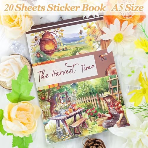 500PCS Stickers for Scrapbooking Supplies,Fall Sticker Book for Journaling - Image 4