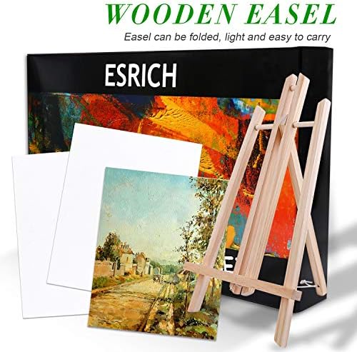 ESRICH Acrylic Paint Set,Painting Supplies with 2 PCS of 12 Paint - Image 4
