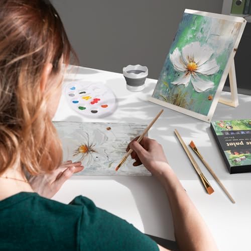 LEYEDZ Acrylic Paint Set for Kids & Adults,Art Supplies Kit with Canvas - Image 4