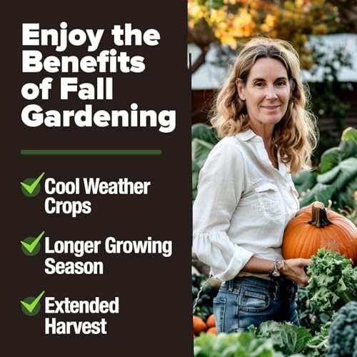 HOME GROWN 12 Fall Vegetable Varieties 9600+ Seeds Cool Season Mix - Image 5