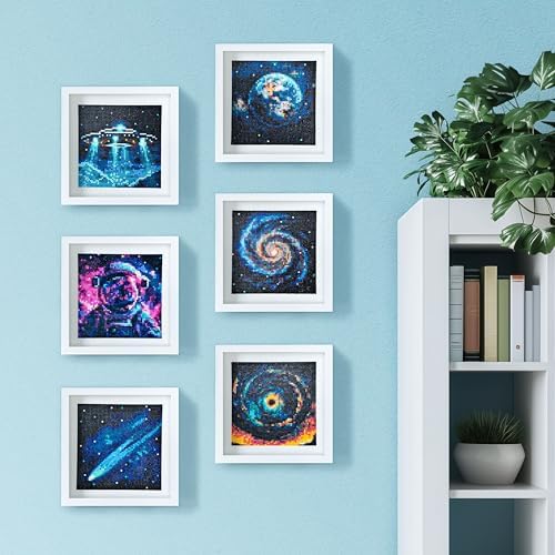 LuwoArte 6 Pack Space & Cosmic Diamond Art Kits for Adults Beginners - Image 4