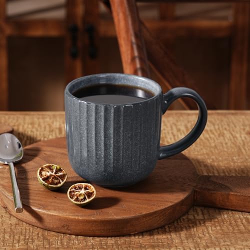 famiware Coffee Mugs Set of 6, Starlight 11 oz Mug Cups Set with Handle - Image 2