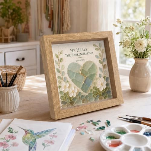 FRANDEK Acrylic Gem Mosaic Art Craft Kit DIY Nature Theme Decoration - Image 4