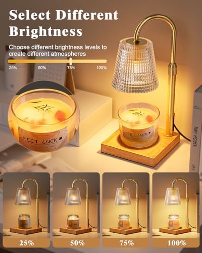 Hong-in Candle Warmer Lamp with Timer, House Warming Gifts New Home Decor - Image 3