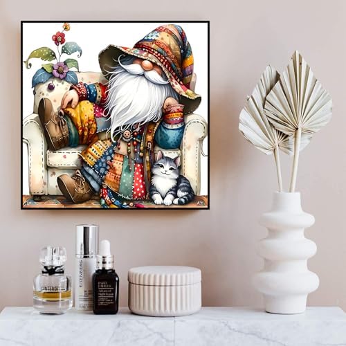 Diamond Art Kits for Adults, Gnome Diamond Art Painting Kits for Adults - Image 2