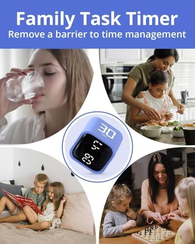 LUCKY TIME Rotating Productivity Timer 5/10/30/60min, Flip Timer, ADHD Tool - Image 6