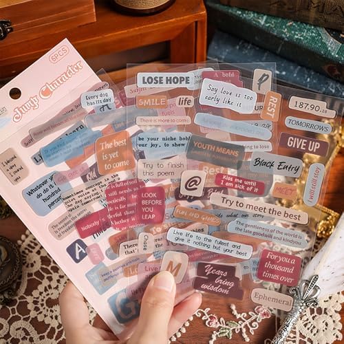 Naszonus 699 Pcs Vintage Scrapbook Paper Kit, Scrapbook Paper Supplies with Flowers Stickers, Journaling Decorative CraftPaper Set for Junk Journal, Retro Crafts - Image 5