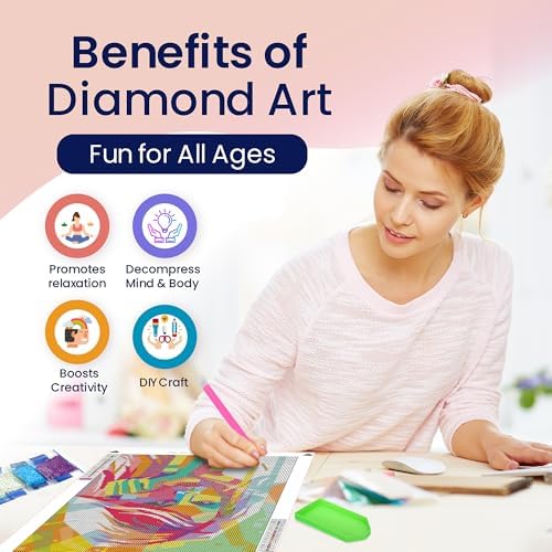 Modern Merch Diamond Art for Adults, Celebrity Pop Art Our Song Era 5D Diamond Painting for Adults, DIY Wall Decor Cross Stitch Gem Art, Full Round Drill 12x16 - Image 3