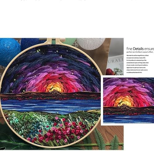 Craft Set for DIY Art Relaxation(The Beauty of The Evening) - Image 3