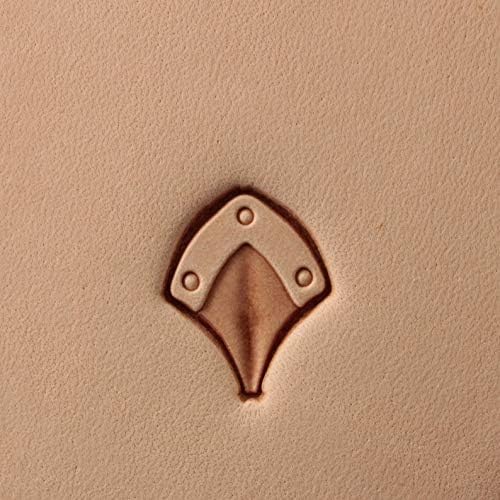 DandS ltd Leather Stamp Tool, Scale, Professional Steel Craft Tool for Leatherworking, Embossing, Carving & Stamping Leather Projects, Belts, Wallets & DIY Projects Compatible with Mallet #403