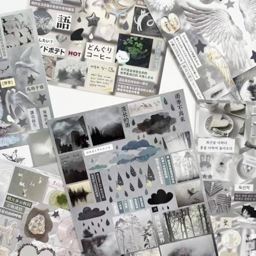 Kawaii Japanese Stickers Book for Scrapbooking, Japanese Scrapbook Stickers - Image 5