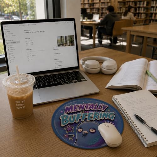 Funny Pigeon Laptop Mouse Pad, Y2K Desk Decor - Image 3
