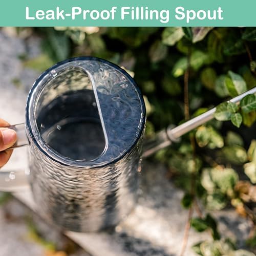 Long Spout Watering Can Indoor Plants, Small Watering Cans for House Plants, Flowers, Succulents 34oz - Image 4