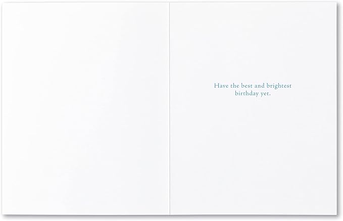Compendium Positively Green 4-Pack of Birthday Cards – Celebrate (Four Different Designs, One Card Each, with Envelopes)