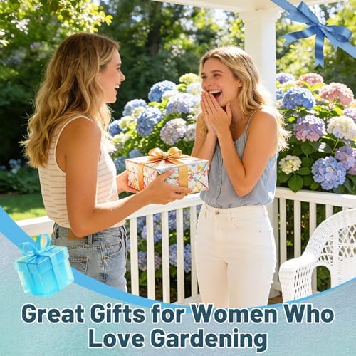 ANPHSIN 20pcs Small Gardening Tools Gifts for Women Beginners, Blue - Image 6