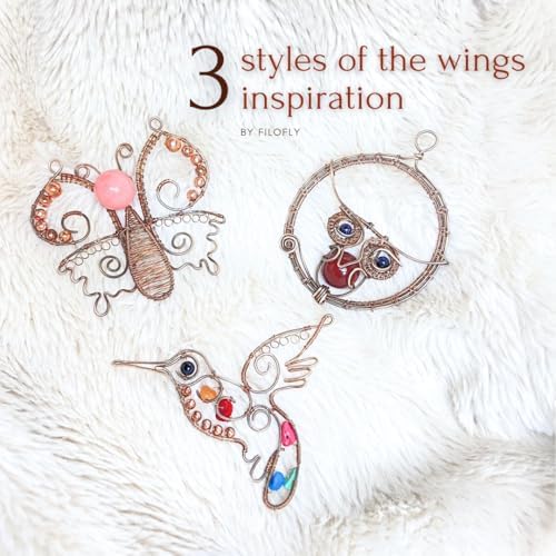 Filofly DIY Jewelry Making Kit 001, Spread The Wings, Wire Wrapping Kits - Image 3