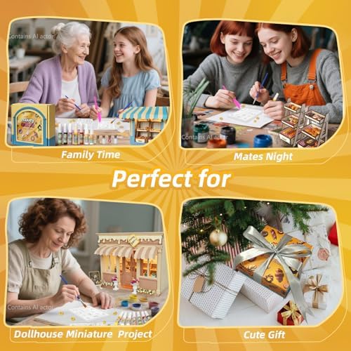 iLAND Crafts for Teens 14-16 Adults Bakery DIY Clay Art Kit, Birthday Gifts - Image 5