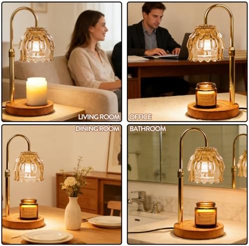 Candle Warmer Lamp with Timer Dimmable Home Decor Birthday Gifts for Women - Image 5