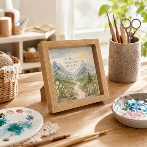DIY Acrylic Gem Mosaic Craft Kit 8 Patterns Nature Theme Decor - Image 3